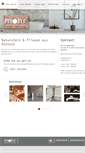 Mobile Screenshot of mohr-naturstein-fliesen.de